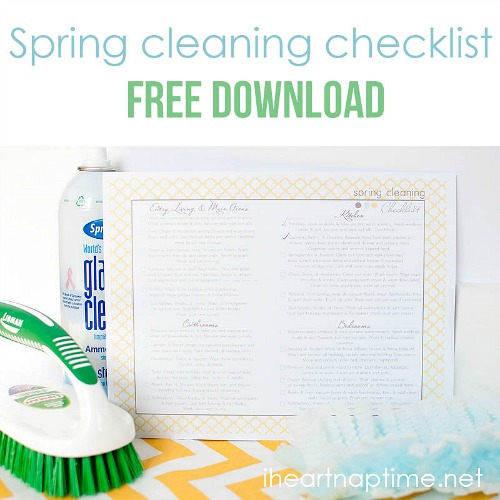 13 Free Cleaning Schedules to Get Your House Clean- These handy cleaning schedules will make keeping your home tidy easier! Many free printable cleaning schedules are included! | #freePrintables #cleaningSchedules #cleaningTips #printables #ACultivatedNest