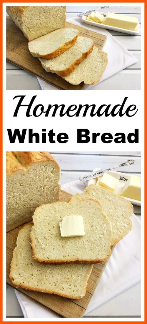 Easy Homemade White Bread Recipe- A Cultivated Nest