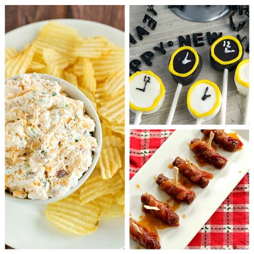 20 New Year's Eve Party Food Ideas- For a delicious way to bring in the New Year, check out the New Year's Eve party food ideas! You and your guests will love these recipes! #NewYearsEve #recipes #appetizer #partyRecipes #ACultivatedNest