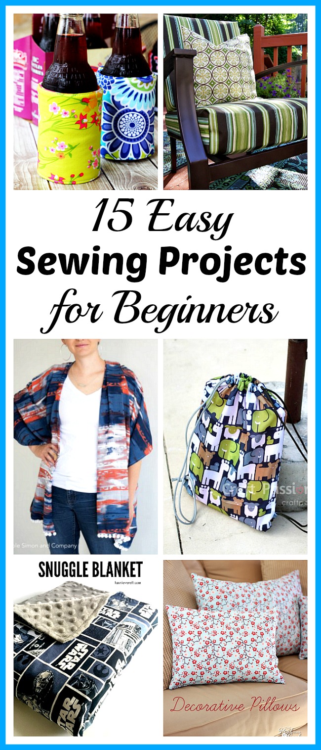 15 Easy Sewing Projects for Beginners