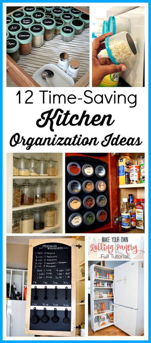 12 Time-Saving Kitchen Organization Ideas- A Cultivated Nest