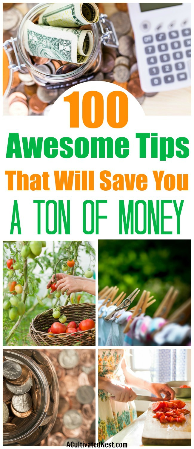 100 Easy Ways to Save Money