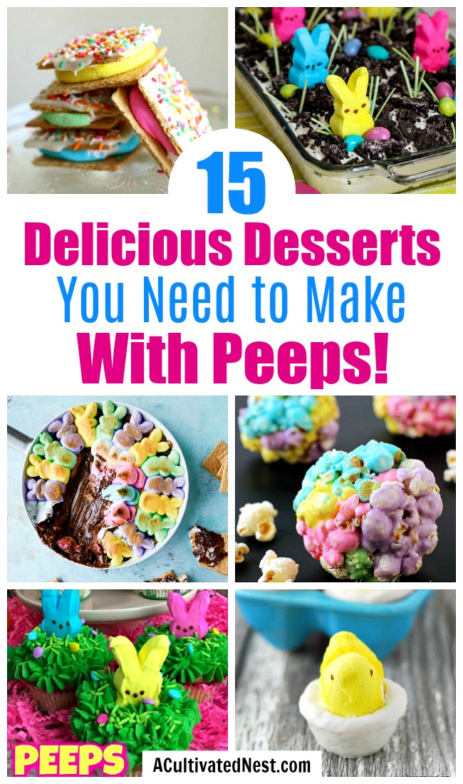 15 Easter Desserts to Make with Peeps