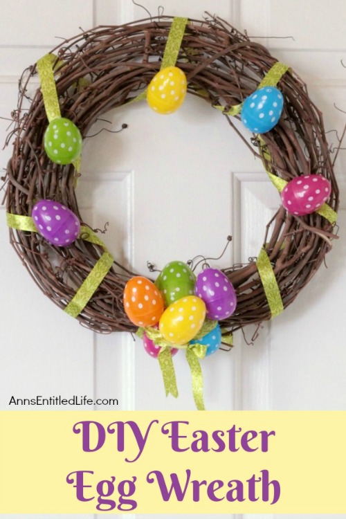 15 Gorgeous DIY Easter Wreaths- The best way to brighten up your home for Easter is with a beautiful wreath on your front door. Skip the store and make your own spring wreath for less by following these tutorials for DIY Easter wreaths! There are so many cute ones to choose from! | spring, flowers, chick, eggs, front door decor, Easter decorations, tutorials, #Easter #diy #wreath #craft