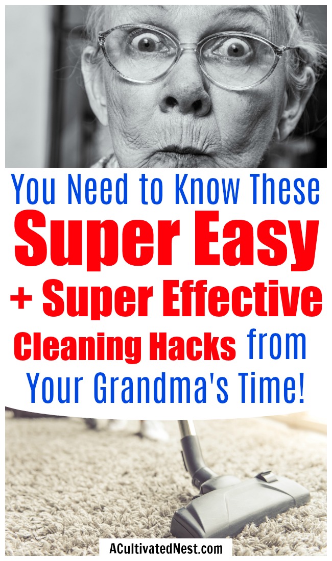 18 Home Cleaning Hacks from Grandma