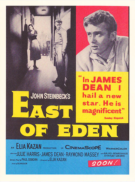 A Housewife's 1950s Movie Watch List- East of Eden | classic movies to watch, must-see 1950s movies, grandma's favorite movies, what movies to rent, Amazon Instant Video, #movies #films #watchlist #1950s 