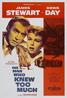 A Housewife's 1950s Movie Watch List- The Man Who Knew Too Much | classic movies to watch, must-see 1950s movies, grandma's favorite movies, what movies to rent, Amazon Instant Video, #movies #films #watchlist #1950s 