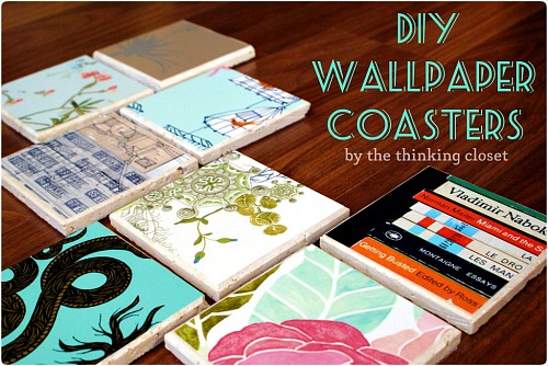 15 DIY Coasters- Coasters make a wonderful gift for anybody on any occasion! For some fun inspiration, check out these 15 DIY coasters! They all make great gifts! | how to make your own coasters, Father's Day gift ideas, Mother's Day gift ideas, Teacher Appreciation Day gift ideas, #diy #homemadeGift #diyGift #craft #ACultivatedNest