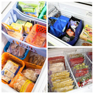 Ideas for Organizing a Chest Freezer- Kitchen Organization