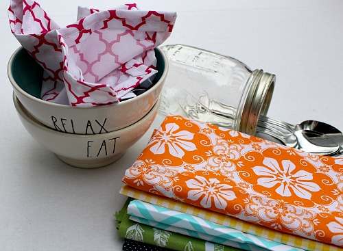 Make Your Own Everyday Cloth Napkins – Blissfully Content