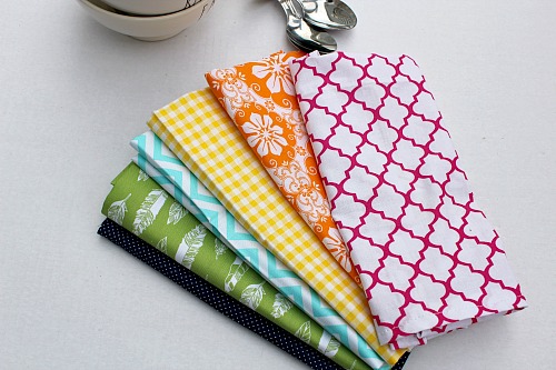 Make Your Own Everyday Cloth Napkins – Blissfully Content