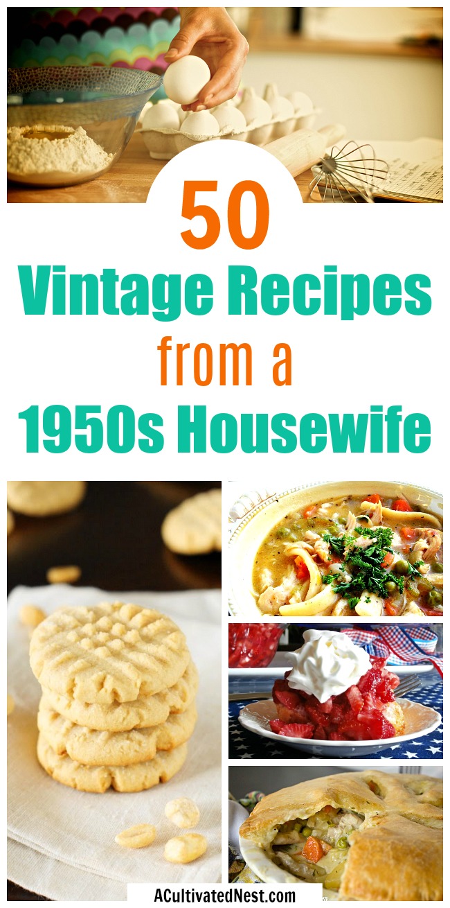 50 Recipes from a 1950s Housewife