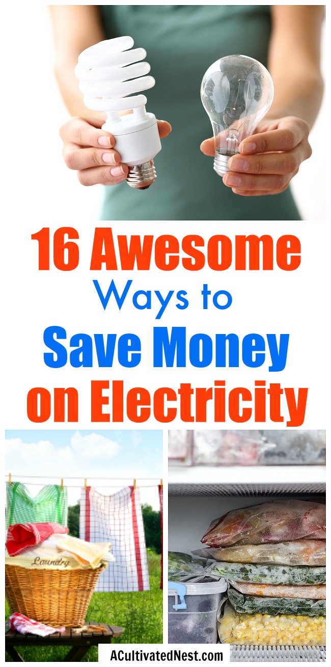 16 Ways to Save Money on Electricity