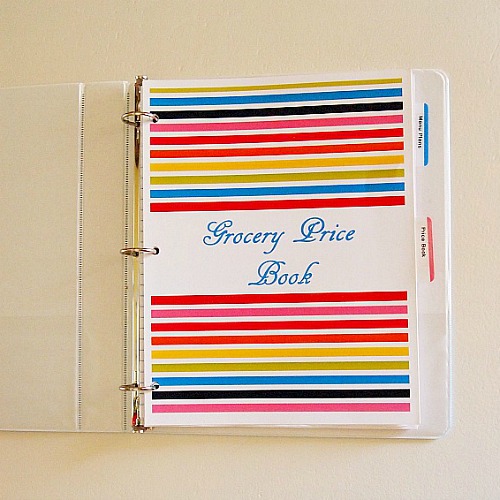 What is a Grocery Price Book and How Does it Save You Money?- Grocery price book binder | #saveMoney #moneySavingTips #groceries #frugal #frugalLiving #shopping #food #frugality #groceryPriceBook #groceryShopping