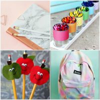 10 DIY School Supply Projects You Need To Make-Back To School Crafts