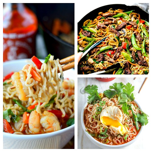 8 Ridiculously Delicious Ramen Recipes- Ramen can be used to create some delicious (and filling) dishes! For some great ideas, check out these 8 ridiculously delicious ramen recipes! | #recipe #ramen #noodles #food #cooking #soup