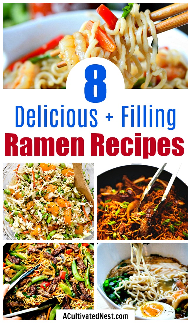 8 Ridiculously Delicious Ramen Recipes- A Cultivated Nest