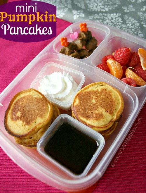 Fun back to school lunches- Mini Pancakes