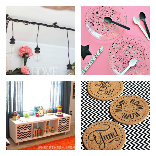 IKEA Craft Projects- You don't have to break your budget to update your home's decor. Instead, try one of these cute and clever DIY IKEA hacks! | DIY decor project, IKEA craft ideas, update IKEA furniture, frugal living, #IKEAhacks #DIY #ACultivatedNest