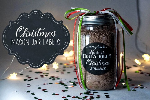 Mason jar labels