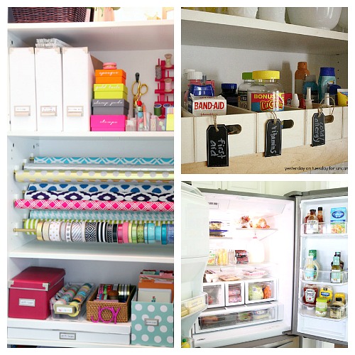 Organize Your Home: 16 Genius Home Organization Hacks- What better way to start the new year than with an organized home? Check out these 20 articles to help organize your home for the new year! | organizing tips, organize your home in a weekend, organize, #organizing #homeOrganization #ACultivatedNest