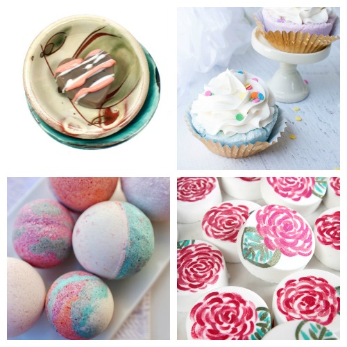 20 Valentine's Day DIY Bath Fizzies- These DIY Valentine's Day bath bombs make wonderful homemade gifts! If you want a unique DIY gift for your special someone this Valentine's Day, you definitely have to make one of these! | homemade bath fizzy, love themed bath bombs, DIY heart shaped bath bombs, #ValentinesDay #homemadeGift #ACultivatedNest