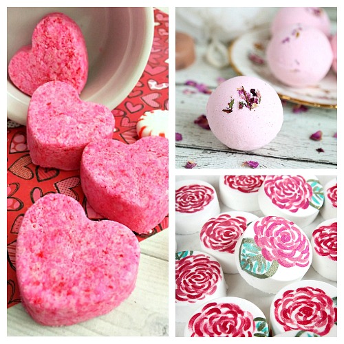 valentines bath bombs