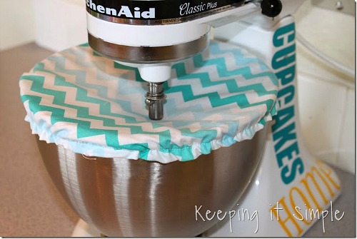 DIY splash guard for KitchenAid Mini made of acrylic glass - DIY