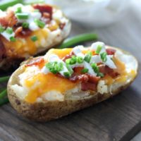 Game Day Loaded Twice Baked Potatoes