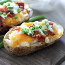 Game Day Loaded Twice Baked Potatoes- A Cultivated Nest