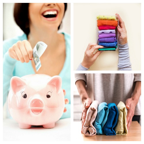 How Tidying Up Can Benefit Your Bank Account- Marie Kondo's KonMari method of tidying up can not only help you organize your home, it can also benefit your bank account! Here's how it can help you save money and make money! | money saving tips, frugal living, make money from decluttering, #konMari #tidyingUp #ACultivatedNest