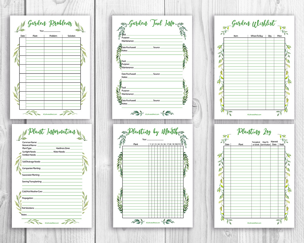 garden planner pdf