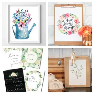 20 Gorgeous Watercolor Wall Art Free Printables- A Cultivated Nest