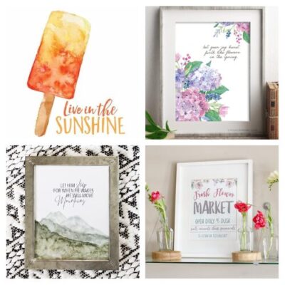 20 Gorgeous Watercolor Wall Art Free Printables- A Cultivated Nest