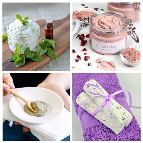 How to Have a Spa Day at Home- You can have a luxurious DIY spa day at home with these budget-friendly DIY beauty products and beauty ideas! You'll be relaxed (and looking beautiful) in no time! | homemade beauty products, DIY beauty products, sugar scrub, bath salts, body butter, #spaDay #spaDayAtHome #DIY #homemadeBeautyProducts #ACultivatedNest