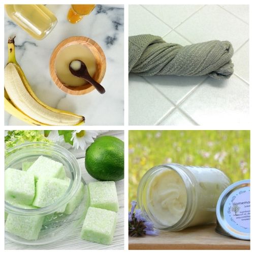 How to Have a Spa Day on a Budget- You can have a luxurious DIY spa day at home with these budget-friendly DIY beauty products and beauty ideas! You'll be relaxed (and looking beautiful) in no time! | homemade beauty products, DIY beauty products, sugar scrub, bath salts, body butter, #spaDay #spaDayAtHome #DIY #homemadeBeautyProducts #ACultivatedNest