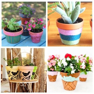 24 Beautiful Ways to Decorate Terracotta Pots- A Cultivated Nest