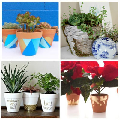 24 Beautiful Ways to Decorate Terracotta Pots- A Cultivated Nest