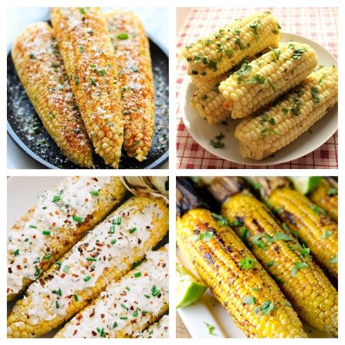 20 Mouthwatering Corn Recipes- You are going to want to try all of these mouthwatering corn on the cob recipes! They're easy to make, and are sure to be a hit addition to any meal! | Mexican corn recipe, grilled street corn, #cornOnTheCob #corn #recipe #sideDish #ACultivatedNest