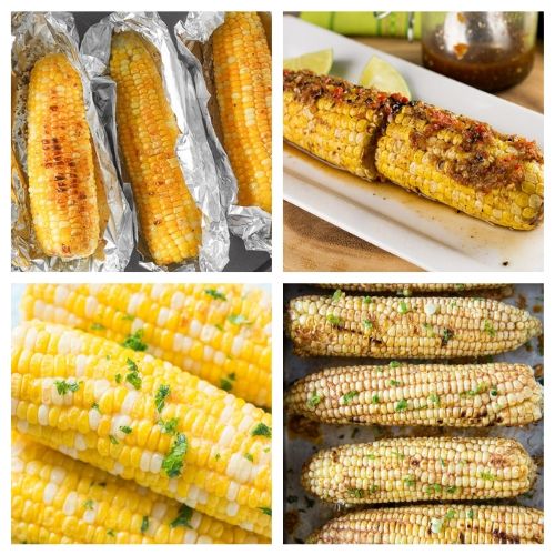 20 Mouthwatering Corn on the Cob Side Dish Recipes- You are going to want to try all of these mouthwatering corn on the cob recipes! They're easy to make, and are sure to be a hit addition to any meal! | Mexican corn recipe, grilled street corn, #cornOnTheCob #corn #recipe #sideDish #ACultivatedNest