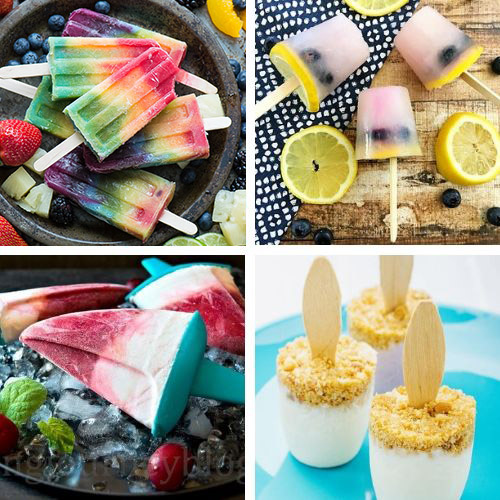 24 Homemade Healthy Popsicle Recipes- Homemade popsicles are easy to make, and so delicious! Plus, you know exactly what's in them and can control their sugar content! For some great homemade fruit popsicles to try this summer, check out these 24 recipes! | rainbow popsicles, watermelon popsicles, berry popsicles, melon popsicles, #recipe #popsicle #iceCream #dessert #ACultivatedNest