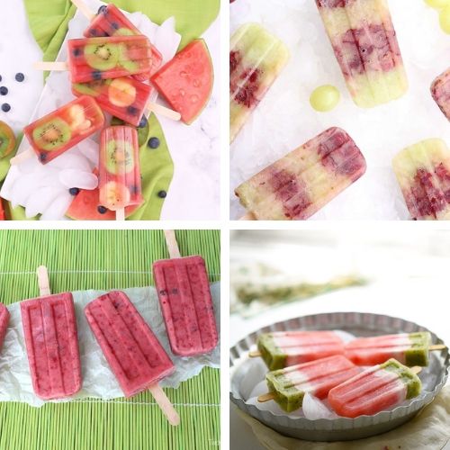 24 Homemade Popsicles Everyone Will Love- Homemade popsicles are easy to make, and so delicious! Plus, you know exactly what's in them and can control their sugar content! For some great homemade fruit popsicles to try this summer, check out these 24 recipes! | rainbow popsicles, watermelon popsicles, berry popsicles, melon popsicles, #recipe #popsicle #iceCream #dessert #ACultivatedNest