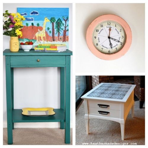 20 Fantastic Thrift Store Decor Makeovers- Transform your space with these fantastic thrift store decor makeovers! The options are endless when it comes to upcycling furniture and other accessories! | #DIY #craft #thriftStoreMakeover #upcycle #ACultivatedNest