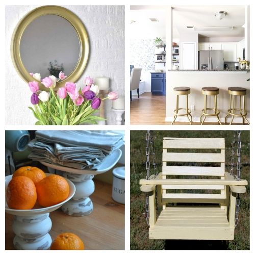 20 Fantastic DIY Thrift Store Projects- Transform your space with these fantastic thrift store decor makeovers! The options are endless when it comes to upcycling furniture and other accessories! | #DIY #craft #thriftStoreMakeover #upcycle #ACultivatedNest