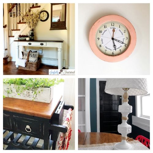 20 Fantastic Thrift Store Upcycle Projects- Transform your space with these fantastic thrift store decor makeovers! The options are endless when it comes to upcycling furniture and other accessories! | #DIY #craft #thriftStoreMakeover #upcycle #ACultivatedNest