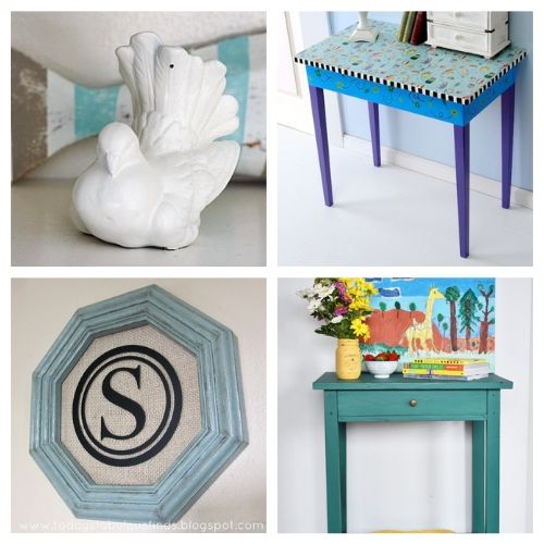 20 Fantastic Thrift Store DIY Projects- Transform your space with these fantastic thrift store decor makeovers! The options are endless when it comes to upcycling furniture and other accessories! | #DIY #craft #thriftStoreMakeover #upcycle #ACultivatedNest