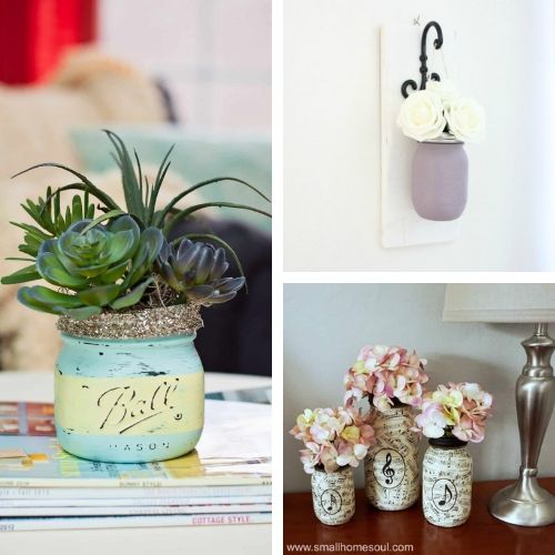 20 Creative DIY Mason Jar Decor Ideas- A Cultivated Nest