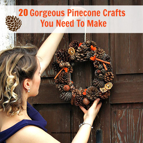 20 Fun Pinecone Crafts for Kids - A Cultivated Nest