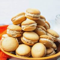 Mini Pumpkin Cheesecake Sandwich Cookies