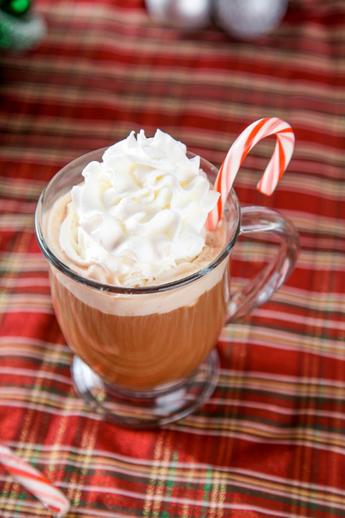 Peppermint Mocha Recipe- This is the ultimate list of easy and delicious Christmas drink recipes. Serve them at your next holiday party and everyone will rave about them for sure! | holiday drink recipes, nonalcoholic drinks, kid friendly drinks, hot drinks, cold drinks, #recipe #drinks #ChristmasDrinks #alcoholicDrinks #ACultivatedNest